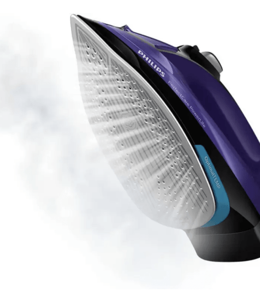 Philips Perfect Care Power Life Steam Iron GC3925/34, 2400W, up to 45 g/min steam Output, OptiTemp Technology, Steam Glide Plus Soleplate, Drip-Stop and Safety Shut-Off with No-Burns Guaranteed - Image 5